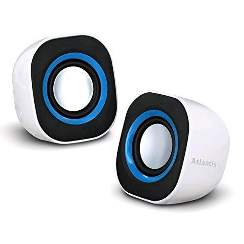 ATLANTIS LAND SOUNDPOWER 410 CASSE PORTATILI AMPLIFICATE PER PC WHITE